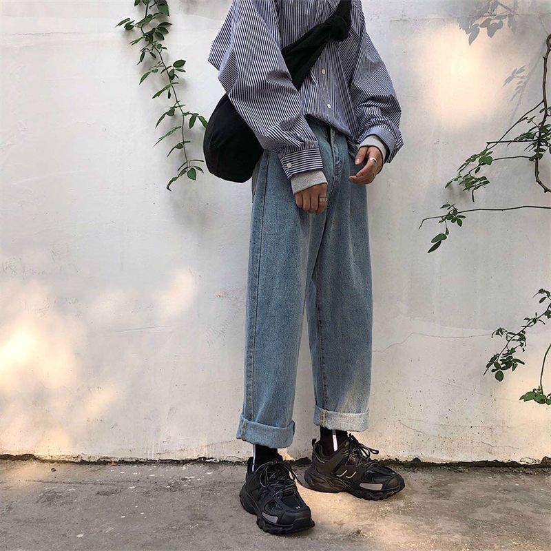 2021 Men's New Pattern Baggy Homme Classic Cargo Pocket Jeans Blue Color Loose Leisure Wide Leg Pants Biker Denim Trousers M-2xl Vrzp
2021 Men's New Pattern Baggy Homme Classic Cargo Pocket Jeans Blue Color Loose Leisure Wide Leg Pants Biker Denim Trousers M-2xl Vrzp