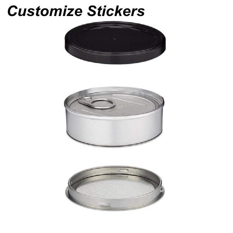 Eighth Ounce (3.5g) SELF-SEAL TINS 73*23mm Cali pressitin tuna Tin Candry Herb Clear Peel Off Lid black Cover Smell proof Customize Stickers
Eighth Ounce (3.5g) SELF-SEAL TINS 73*23mm Cali pressitin tuna Tin Candry Herb Clear Peel Off Lid black Cover Smell proof Customize Stickers