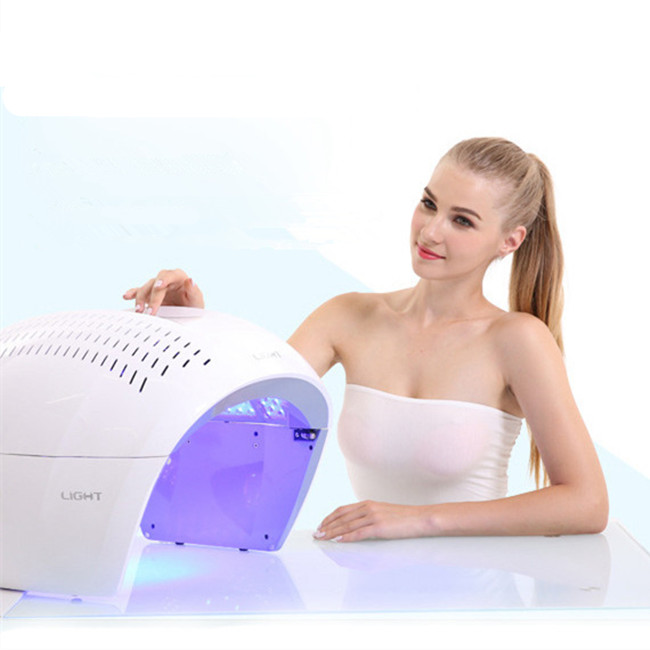 7 Colors PDT Therapy Foldable Facial LED Light Skin Rejuvenation Machine Spa Acne Remover Anti-Wrinkle And Acnes Treatment