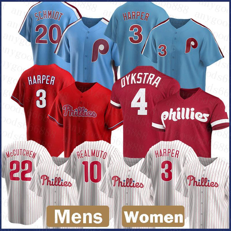 Philadelphia Mens Phillies 10 JT Realmuto Bryce Women 3 Harper Baseball Jersey 20 Mike Schmidt Custom 10 Darren Daulton 27 Aaron Nola McGraw, Custom(feichengren
Philadelphia Mens Phillies 10 JT Realmuto Bryce Women 3 Harper Baseball Jersey 20 Mike Schmidt Custom 10 Darren Daulton 27 Aaron Nola McGraw, Custom(feichengren