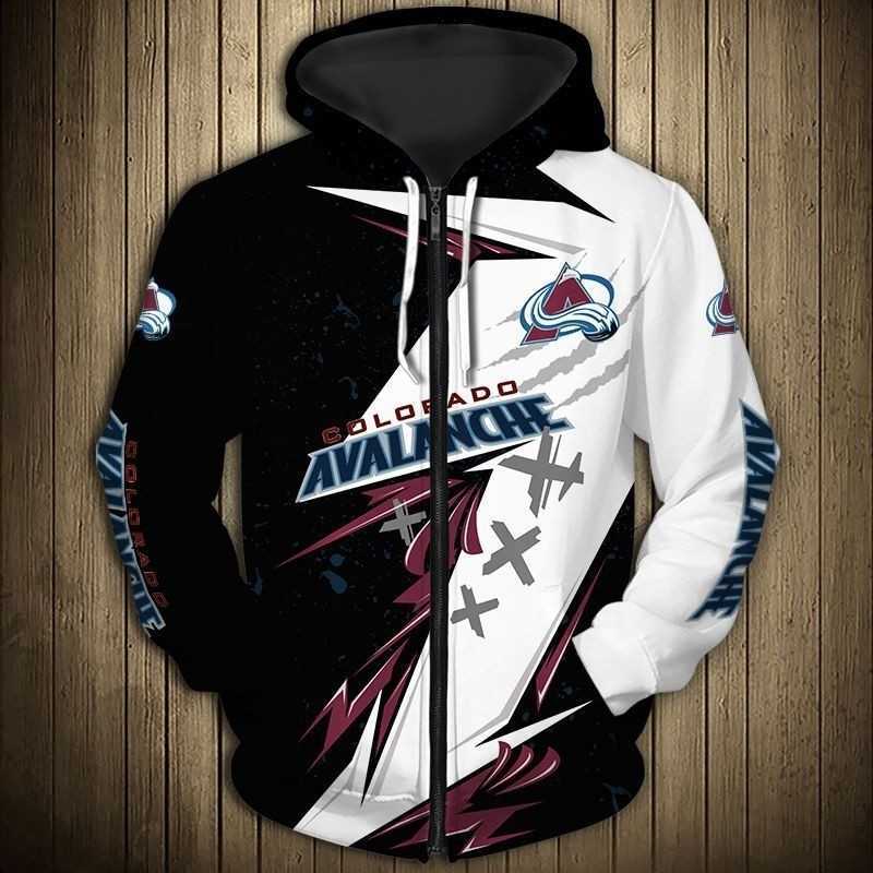 colorado men's casual 3d zipper hoodie black and white stitching blue creek print avalanche sweatshirt
colorado men's casual 3d zipper hoodie black and white stitching blue creek print avalanche sweatshirt