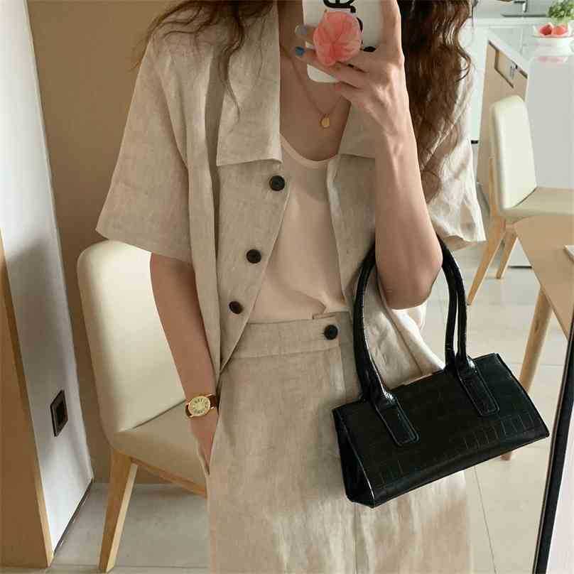 Brief Office Lady Summer Streetwear Blazers+ Femme Straight Gentle Split Skirts Chic Two Piece Suits Sets 210525, Blue
Brief Office Lady Summer Streetwear Blazers+ Femme Straight Gentle Split Skirts Chic Two Piece Suits Sets 210525, Blue