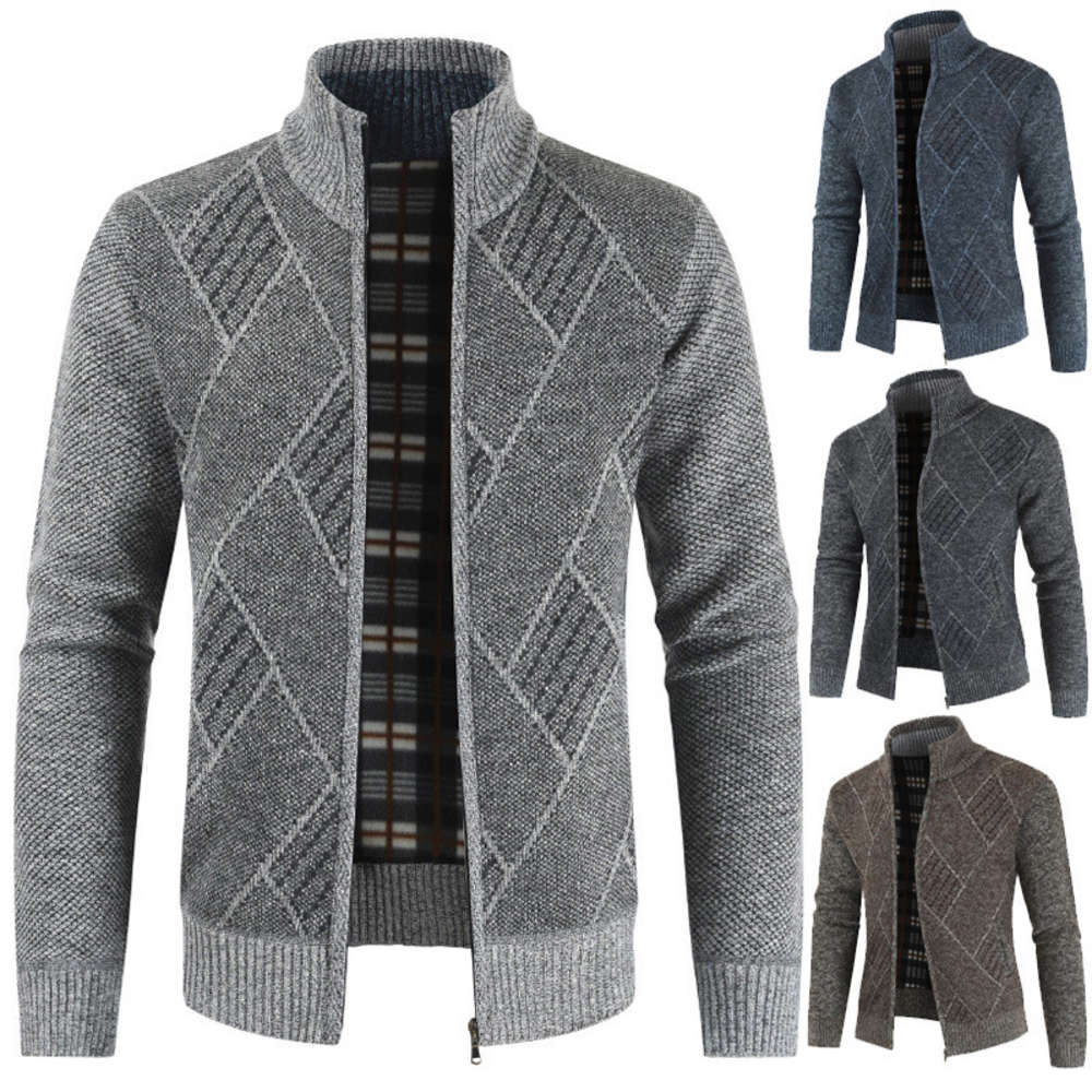 Autumn and winter 2020 new zipper cardigan casual long sleeve sweater men's T-shirt, White;black
Autumn and winter 2020 new zipper cardigan casual long sleeve sweater men's T-shirt, White;black