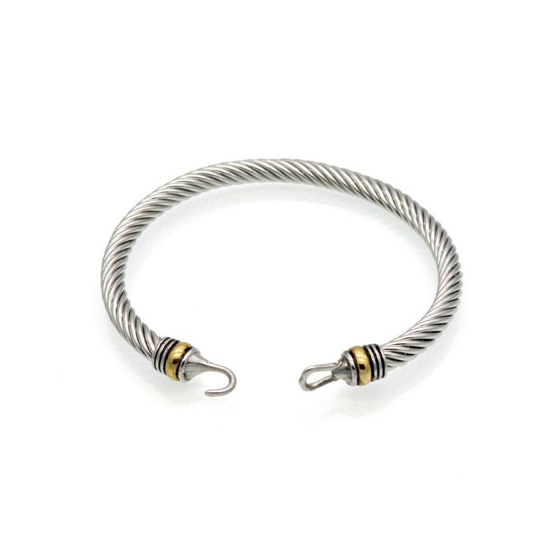 Titanium steel twisted wire hook-shaped gold Bracelet Women Wrist Bracelet Women Wrist Fashion Jewelry Gifts#2
Titanium steel twisted wire hook-shaped gold Bracelet Women Wrist Bracelet Women Wrist Fashion Jewelry Gifts#2