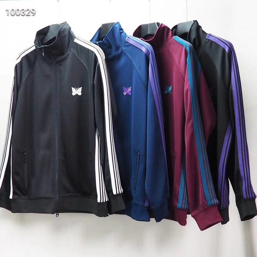 2021 New Jackets Men Women 1:1 Butterfly Embroidery Awge Coats High Quality Stripes Needles Jacket with Tag Mt11
2021 New Jackets Men Women 1:1 Butterfly Embroidery Awge Coats High Quality Stripes Needles Jacket with Tag Mt11