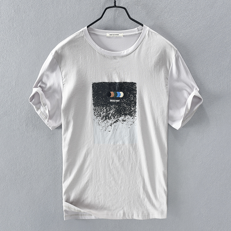 2021 New Embroidered Flax and Cotton Shirt Fashion Round Neck T-shirt for Men Comfortable Loose t Shirts Male Overhemd Camiseta 8mbs, Royal blue
2021 New Embroidered Flax and Cotton Shirt Fashion Round Neck T-shirt for Men Comfortable Loose t Shirts Male Overhemd Camiseta 8mbs, Royal blue