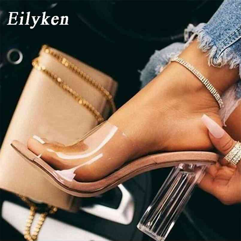 Eilyken High Quality PVC Transparent Jelly Shoes Fashion Sexy Peep Toe Womens Slippers Clear Crystal Square Heels Wedding Sandal 210628, Orange
Eilyken High Quality PVC Transparent Jelly Shoes Fashion Sexy Peep Toe Womens Slippers Clear Crystal Square Heels Wedding Sandal 210628, Orange