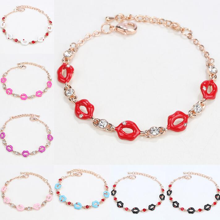 Lips Shape crystal Bracelets For Women Classic High Quality birthstone Crystal Bracelet Fashion Brand Rhinestone jewelry -P, Golden;silver
Lips Shape crystal Bracelets For Women Classic High Quality birthstone Crystal Bracelet Fashion Brand Rhinestone jewelry -P, Golden;silver