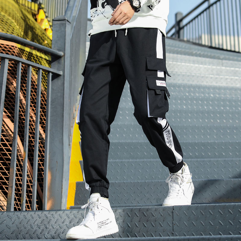 2021 New Men's Multi Pockets Cargo Harem Hip Hop Casual Male Track Joggers Trousers Fashion Harajuku Men Pants Streetwear U9l0 T783, White
2021 New Men's Multi Pockets Cargo Harem Hip Hop Casual Male Track Joggers Trousers Fashion Harajuku Men Pants Streetwear U9l0 T783, White