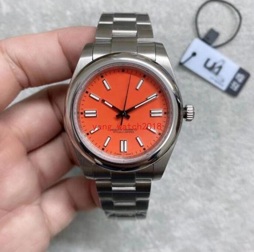 41MM Mens Watch Automatic Mechanical Sapphire Glass Solid Stainless 41mm Fashion Yellow Dial Men Watches Male Wristwatches, Slivery;brown
41MM Mens Watch Automatic Mechanical Sapphire Glass Solid Stainless 41mm Fashion Yellow Dial Men Watches Male Wristwatches, Slivery;brown
