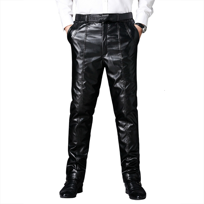 2021 New Mens Veet Puleather Pants Men Waist and Knee Pads Double-layer Thick Motorcycle Leather Pant Man Clothes Trousers Dp1x, Lamb hair lining
2021 New Mens Veet Puleather Pants Men Waist and Knee Pads Double-layer Thick Motorcycle Leather Pant Man Clothes Trousers Dp1x, Lamb hair lining