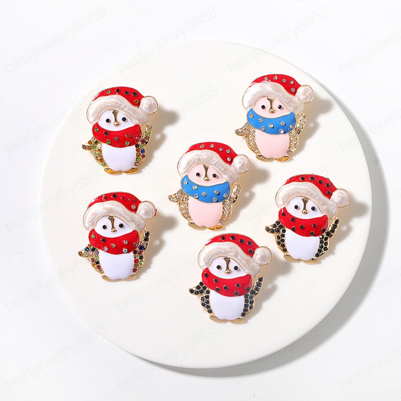 Snowman Earrings Women Festive Sparkly Rhinestone Dangle Earrings Christmas Jewelry Holiday Cheer