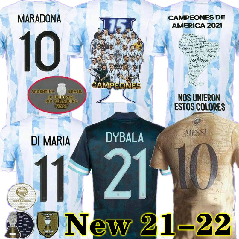 MESSI Argentina MARADONA Soccer Jerseys player version FANS 2021 22 Home Away KUN AGÜERO DI MARIA LO CELSO MARTINEZ CORREA Football jersey shirt men kids sets uniforms
MESSI Argentina MARADONA Soccer Jerseys player version FANS 2021 22 Home Away KUN AGÜERO DI MARIA LO CELSO MARTINEZ CORREA Football jersey shirt men kids sets uniforms