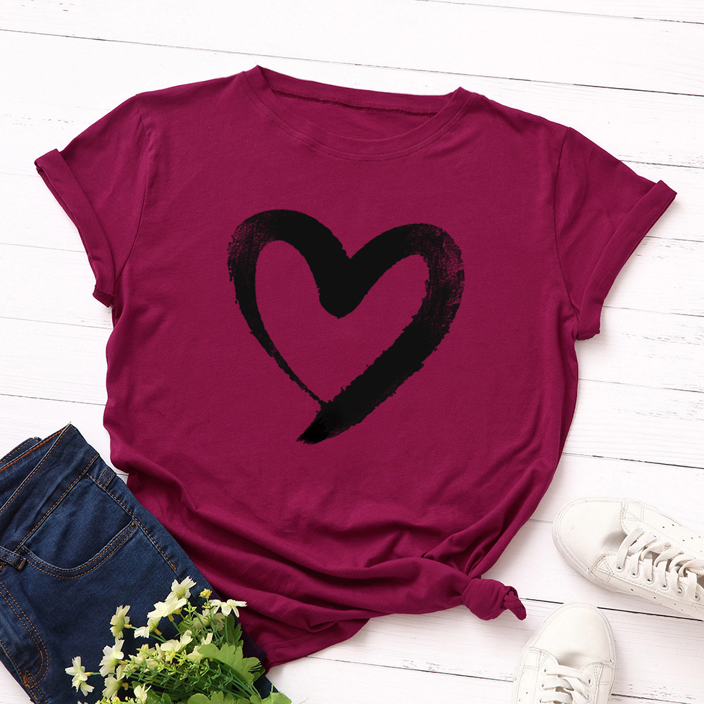 Femme T-Shirt Summer Tee Shirt Femme Short Sleeve Debardeur Femme Black 210306