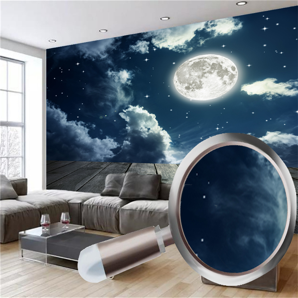 Romantic 3d Landscape wallpapers Beautiful Space Planet Mural Living Room Bedroom Home Painting Wallpapers