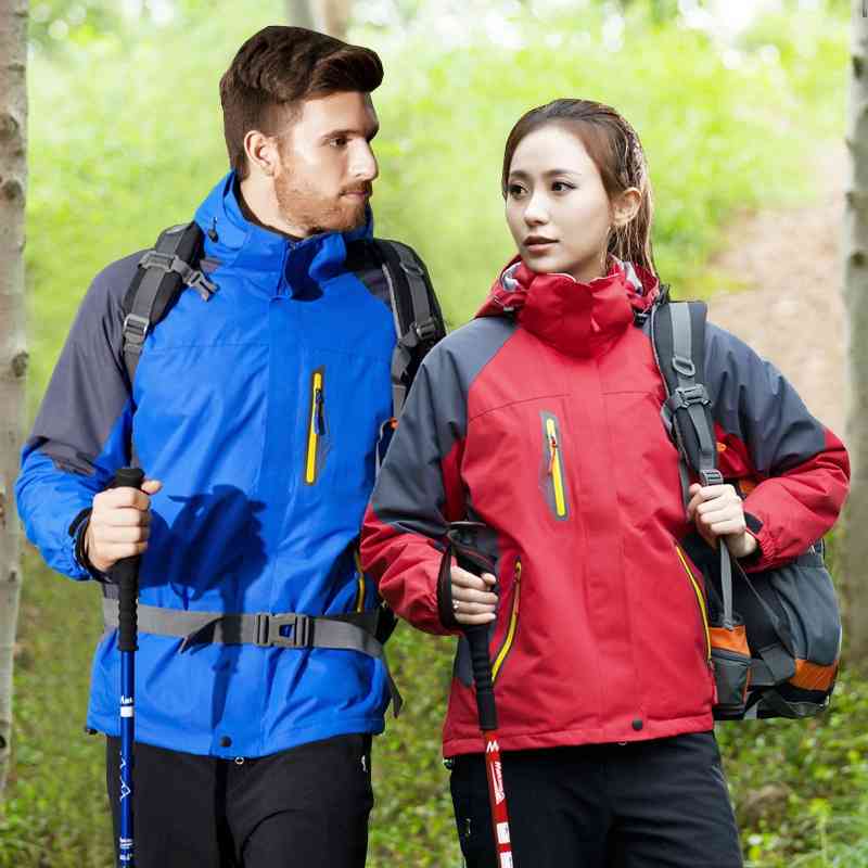Men' and women' three in one or two-piece outdoor fleece thickened mountaineering suit, Men's - red
Men' and women' three in one or two-piece outdoor fleece thickened mountaineering suit, Men's - red