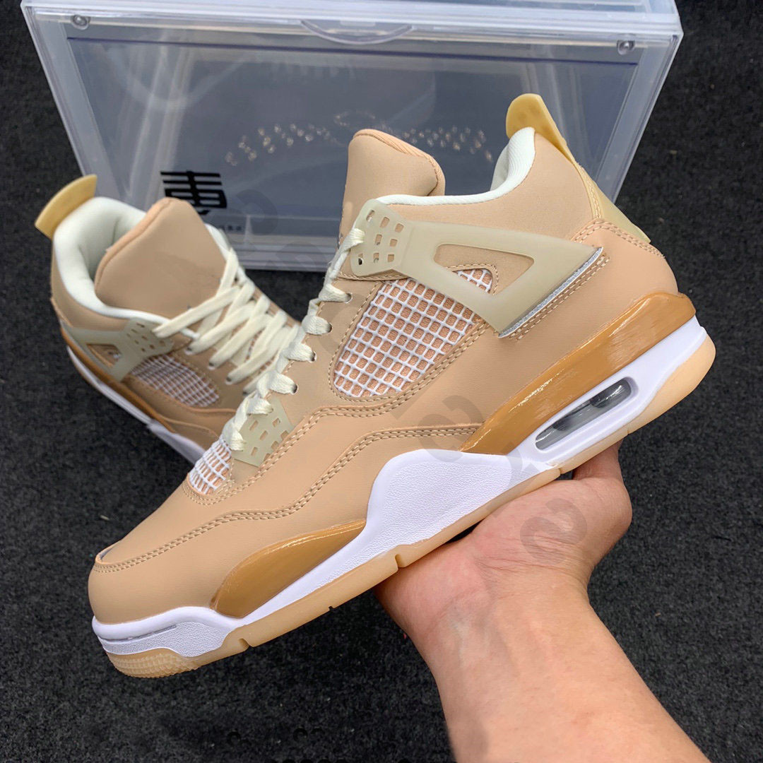 Shoes WMNS 4 Retro Shimmer Men 4s Light khaki champagne similar as OW Basketball Jumpmen Sports Sneakers, Bubble wrap packaging
Shoes WMNS 4 Retro Shimmer Men 4s Light khaki champagne similar as OW Basketball Jumpmen Sports Sneakers, Bubble wrap packaging