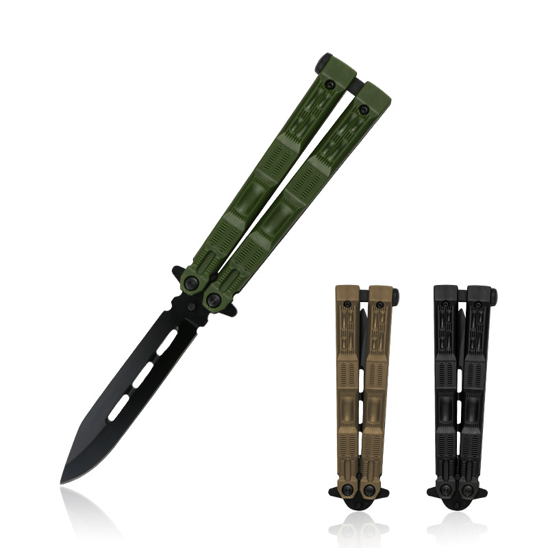 Stainless Steel Butterfly Knife Flail Knife Butterfly Knife Practice Viewing Portable Reversible Deformation
Stainless Steel Butterfly Knife Flail Knife Butterfly Knife Practice Viewing Portable Reversible Deformation