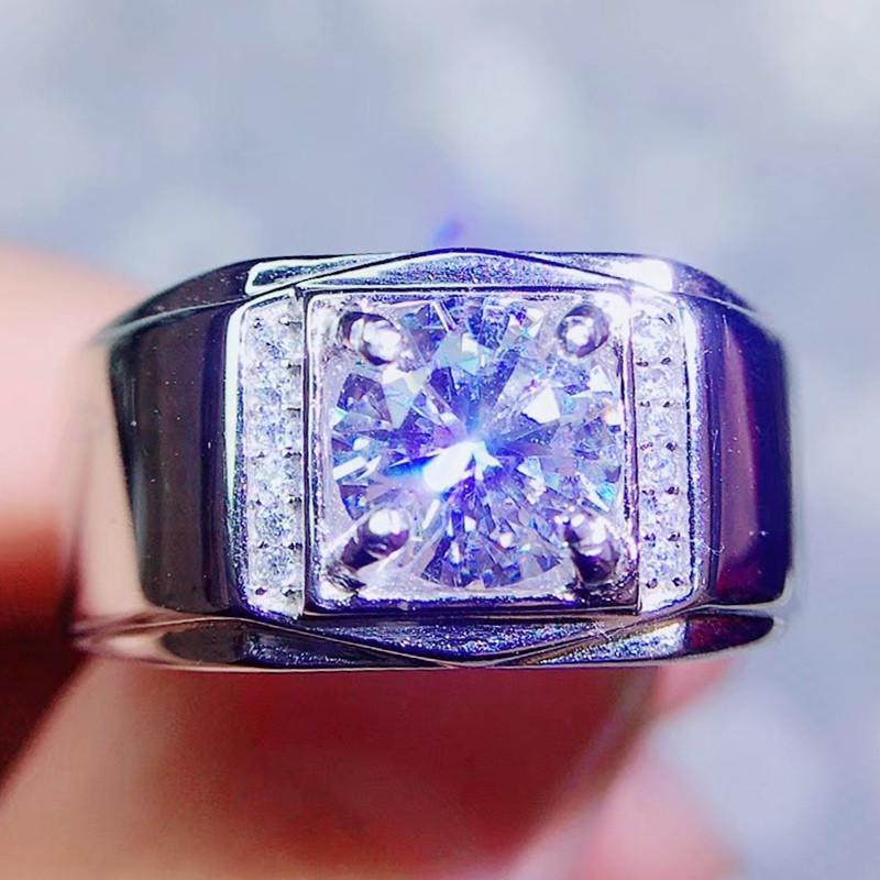 Cluster Rings Per Jewelry Men Ring Moissanite Square Style Finger 1ct Gemstone 925 Sterling Silver Q2042935, Golden;silver
Cluster Rings Per Jewelry Men Ring Moissanite Square Style Finger 1ct Gemstone 925 Sterling Silver Q2042935, Golden;silver