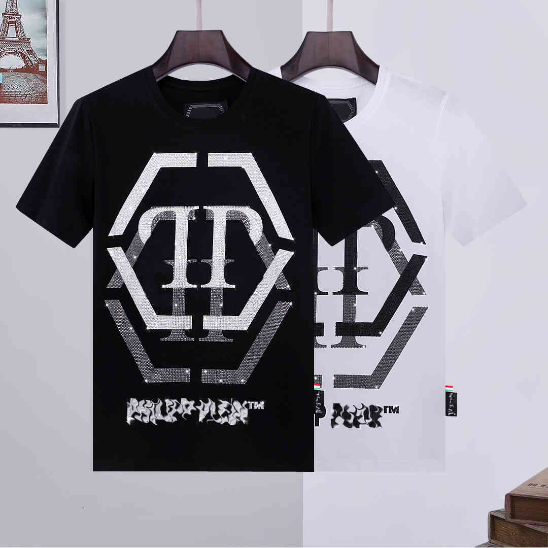 Phillip Plain designer Mens PP Skull Diamond t shirts Short sleeve Brand Spring and Summer high O-Neck Quality Skulls TShirt tees-cz02
Phillip Plain designer Mens PP Skull Diamond t shirts Short sleeve Brand Spring and Summer high O-Neck Quality Skulls TShirt tees-cz02