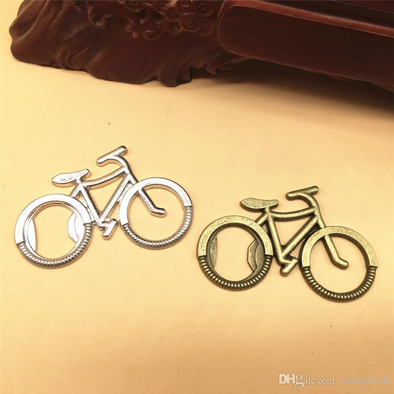Bicycle Metal Beer Bottle Opener Cute key rings for bike lover Wedding Anniversary Party Gift Bike keychain New Free shipping
