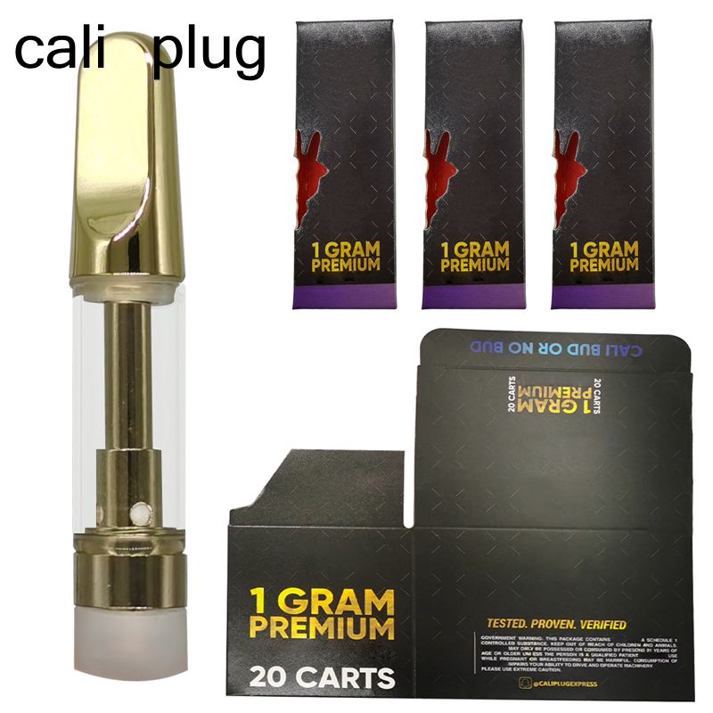 Cali Plug Gold Carts 1.0ml Atomizer 510 Thread Ceramic Cartridges Display Vape Cartridge Packaging CaliPlug Empty Disposable Vaproizer Pen
Cali Plug Gold Carts 1.0ml Atomizer 510 Thread Ceramic Cartridges Display Vape Cartridge Packaging CaliPlug Empty Disposable Vaproizer Pen