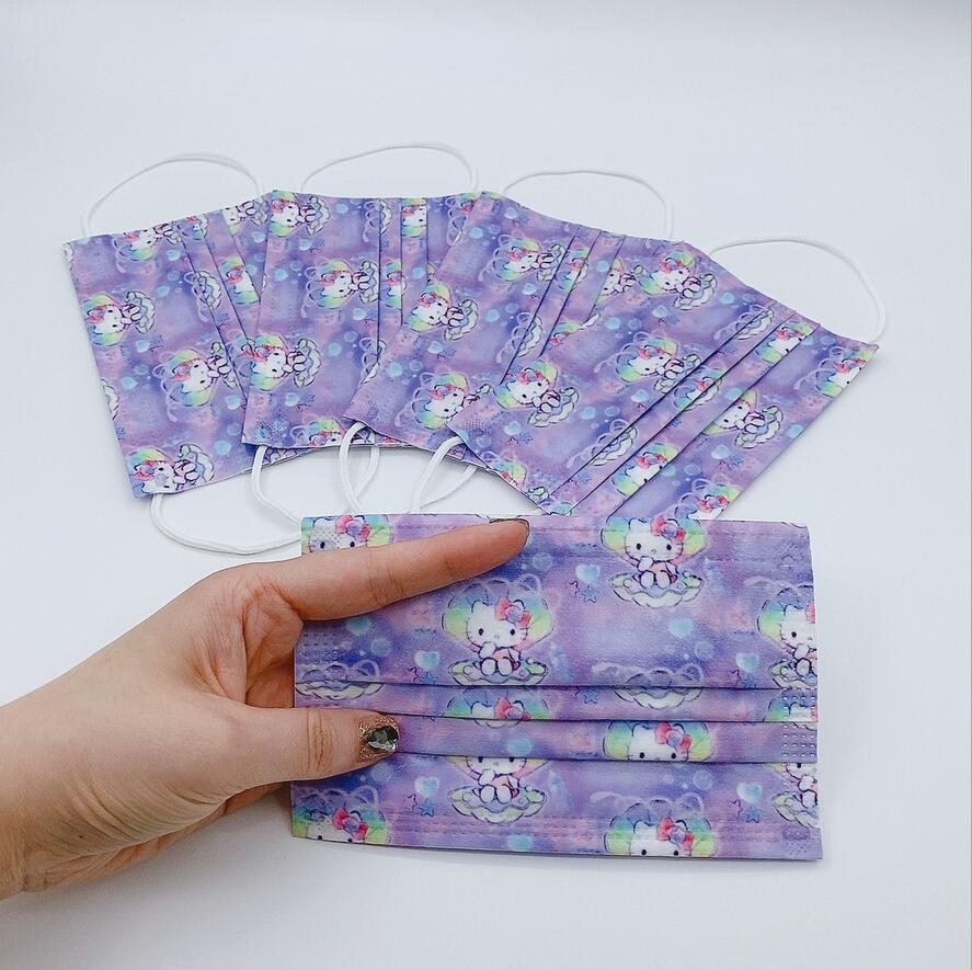 Adults Children 3Ply Anti-Dust Mouth Masks Disposable Face Mask Purple Cat Printed Dustproof Protective Man Woman PBT Melt-blown Nonwoven
Adults Children 3Ply Anti-Dust Mouth Masks Disposable Face Mask Purple Cat Printed Dustproof Protective Man Woman PBT Melt-blown Nonwoven