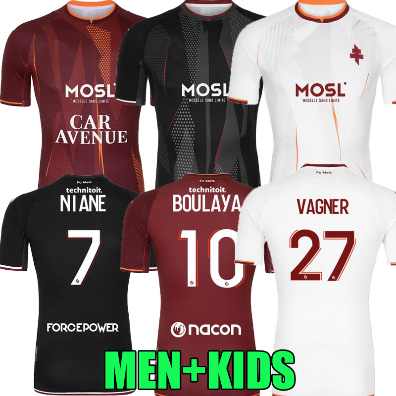 FC Metz 21 22 soccer Jerseys VAGNER BOULAYA NIANE 2021 2022 maillot de foot UDOL YADE CENTONZE DELAINE sarr NGUETTE home away third football shirts men top thaikand, Third +patch
FC Metz 21 22 soccer Jerseys VAGNER BOULAYA NIANE 2021 2022 maillot de foot UDOL YADE CENTONZE DELAINE sarr NGUETTE home away third football shirts men top thaikand, Third +patch