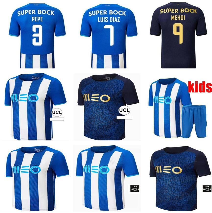 Adult+kids 21 22 Porto Soccer jersey set PEPE ABOUBAKAR NAKAJIMA MARCANO classic sports bola de futebol uniform 2021 2022 ALEX TELLES home football shirt sets, Black
Adult+kids 21 22 Porto Soccer jersey set PEPE ABOUBAKAR NAKAJIMA MARCANO classic sports bola de futebol uniform 2021 2022 ALEX TELLES home football shirt sets, Black
