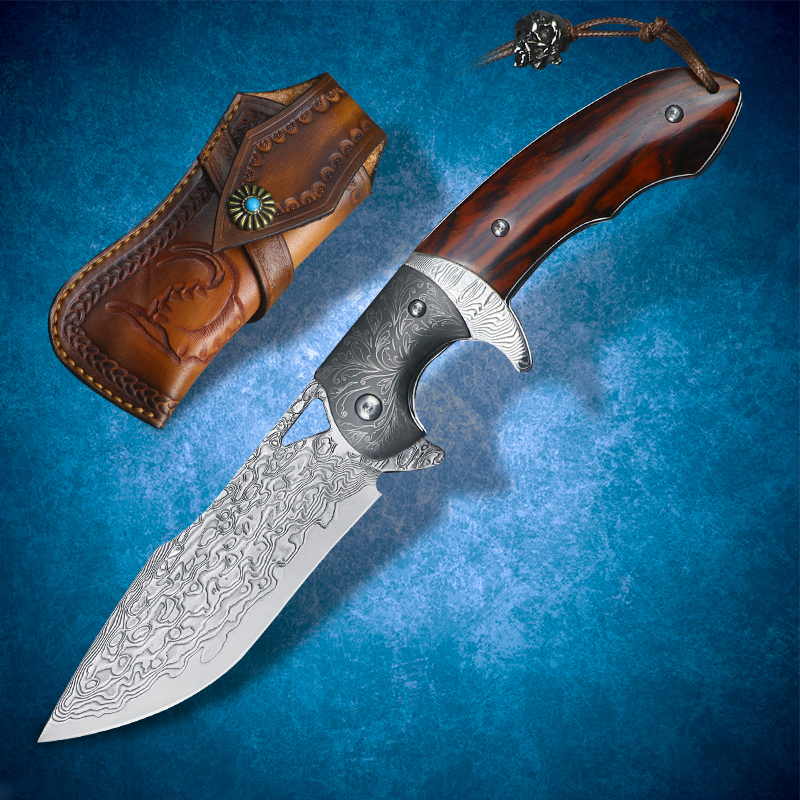 Damascus VG10 steel folding knife bearing quick opening pocket EDC hunting tool fighting tactics cool sword outdoor fishing hiking camping s
Damascus VG10 steel folding knife bearing quick opening pocket EDC hunting tool fighting tactics cool sword outdoor fishing hiking camping s