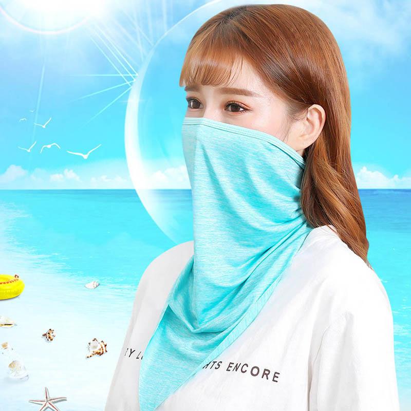 Scarves Multifunctional Square Towel Portable Silk Mask Sports Sunscreen Keep Whitening Protection Neck Face 
Scarves Multifunctional Square Towel Portable Silk Mask Sports Sunscreen Keep Whitening Protection Neck Face