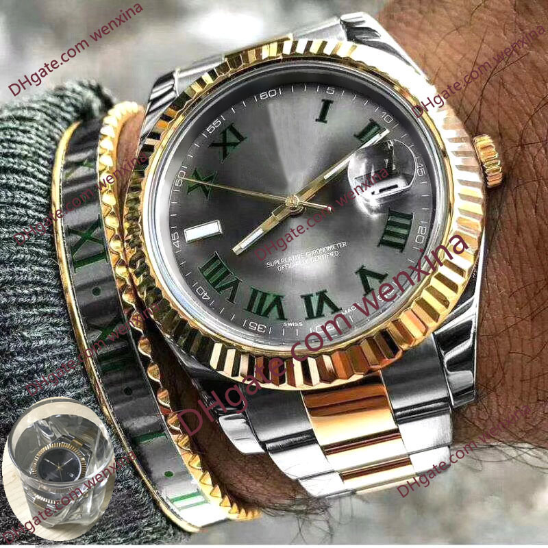 17 Colour luxury Watch 41mm Green Roman Numerals Dial. 2813 Stainless Steel Automatic Watch Stainless Steel Bracelet Waterproof Mens Watches, 01
17 Colour luxury Watch 41mm Green Roman Numerals Dial. 2813 Stainless Steel Automatic Watch Stainless Steel Bracelet Waterproof Mens Watches, 01