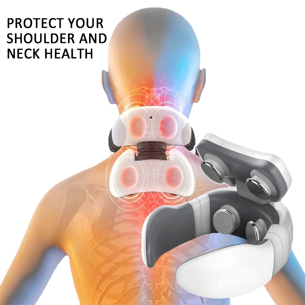 6 Modes Electric Neck Massager Neck Pulse Back Power Control Far Infrared Heating Pain Relief Tool Health Care Neck Relaxation M
6 Modes Electric Neck Massager Neck Pulse Back Power Control Far Infrared Heating Pain Relief Tool Health Care Neck Relaxation M