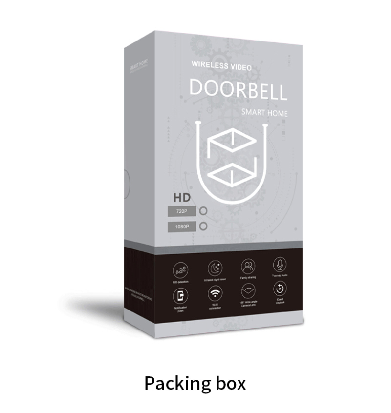 M20 HD Wireless Wifi Smart Video Intercom Doorbell CameraIP Door Bell App Remote Monitor Home Security