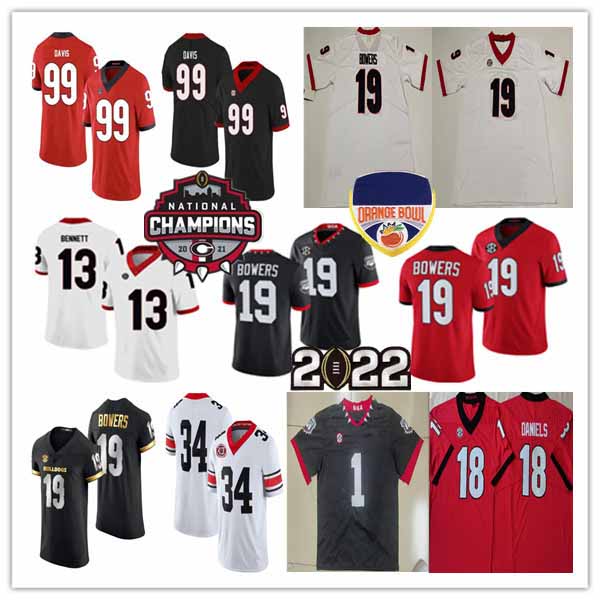 Georgia Bulldogs UGA Travon Walker Football Jersey Stetson Bennett Carson Beck JT Daniels Zamir White George Pickens Kearis Jackson Chubb Cook Ladd McConkey Kid 4XL, Man black
Georgia Bulldogs UGA Travon Walker Football Jersey Stetson Bennett Carson Beck JT Daniels Zamir White George Pickens Kearis Jackson Chubb Cook Ladd McConkey Kid 4XL, Man black