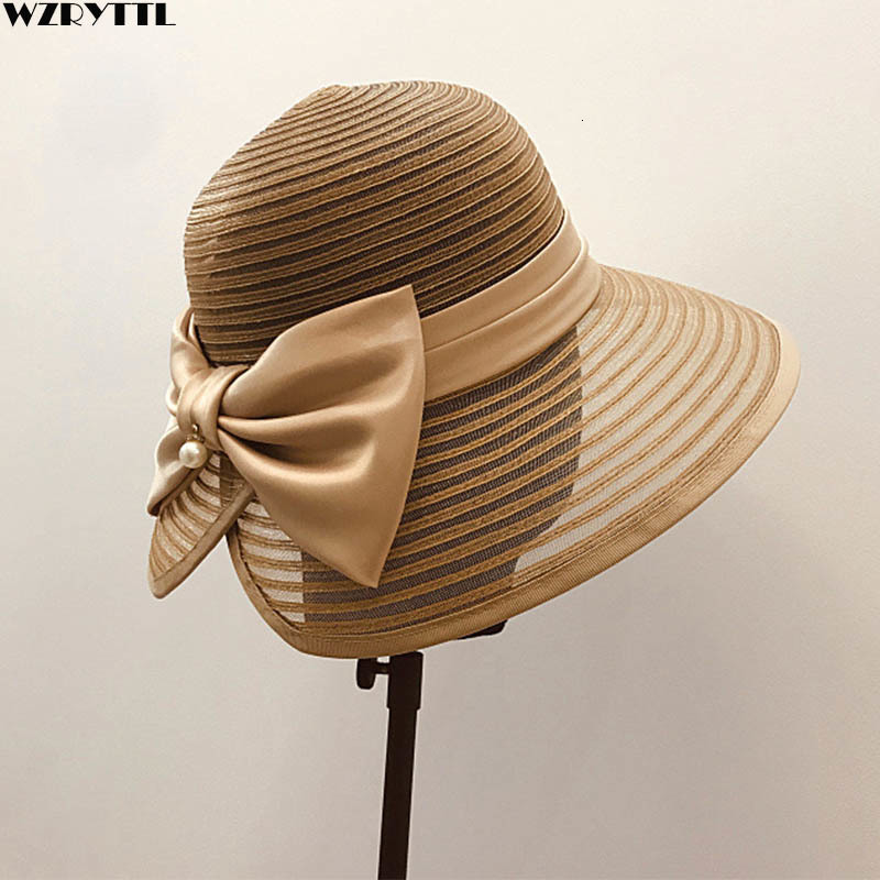 2021 New Elegant Ribbon Bowknot Summer Wide Brim Visor Sun Hats for Women Lady Race Kentucky Derby Church Beach Hat Occasion Cap Ohj4, Black
2021 New Elegant Ribbon Bowknot Summer Wide Brim Visor Sun Hats for Women Lady Race Kentucky Derby Church Beach Hat Occasion Cap Ohj4, Black