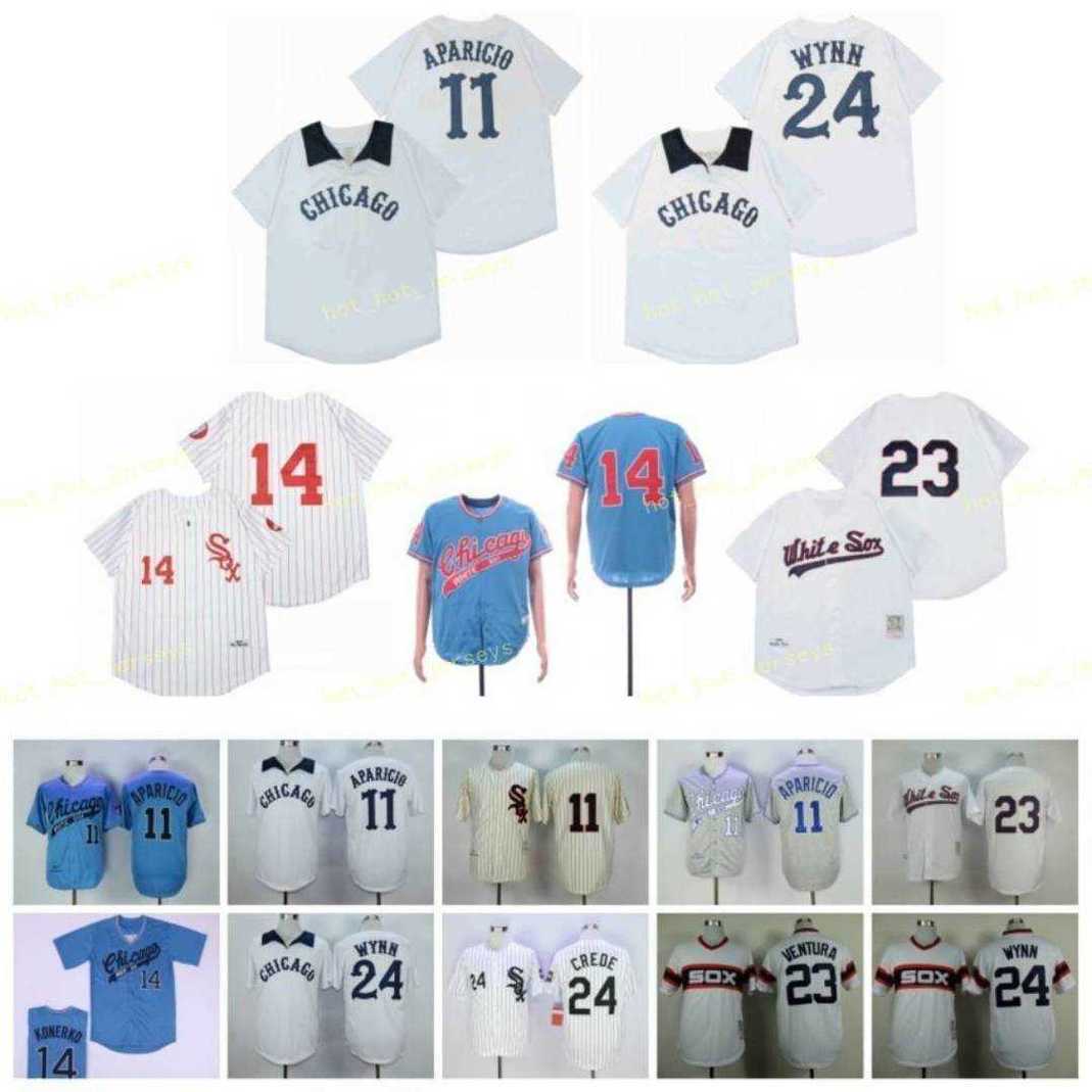 Retired 11 APARICID Baseball Jersey 14 Paul Konerko 23 Robin Ventura 24# WYNN 1959 1969 1983 1990 Vintage Retro Cooperstown Mesh Stitched, Men
Retired 11 APARICID Baseball Jersey 14 Paul Konerko 23 Robin Ventura 24# WYNN 1959 1969 1983 1990 Vintage Retro Cooperstown Mesh Stitched, Men