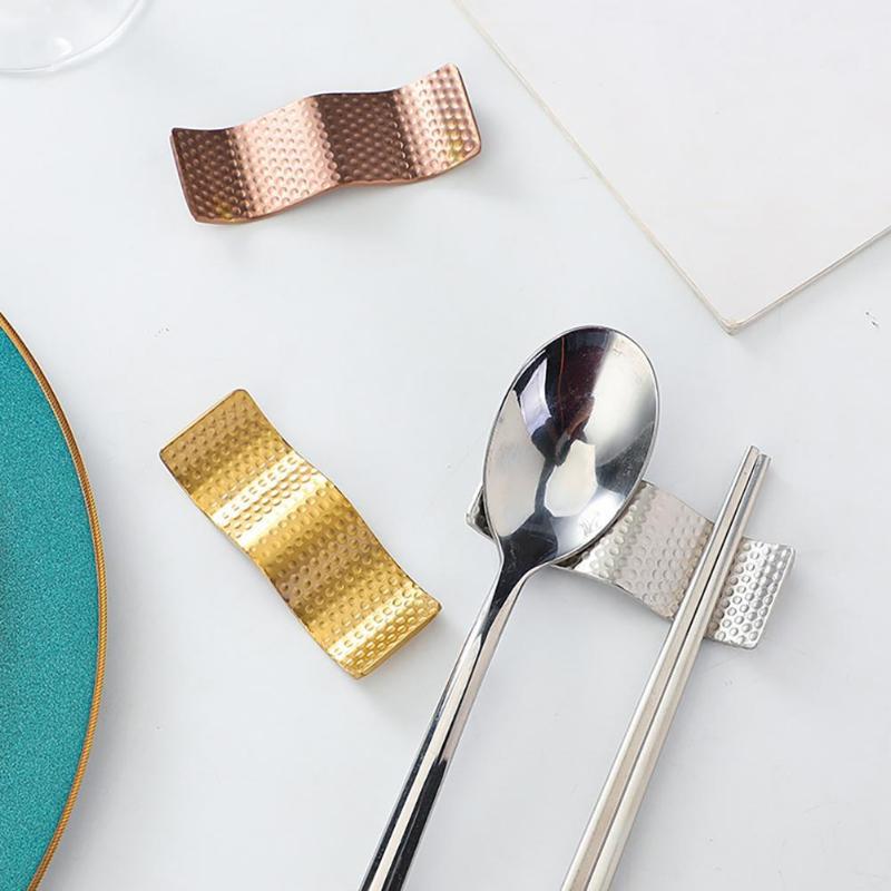Hooks & Rails Stainless Steel Chopstick Rest Rack Japanese Style Delicate Anti-stick Spoon Reusable Holder Tableware Supplies
Hooks & Rails Stainless Steel Chopstick Rest Rack Japanese Style Delicate Anti-stick Spoon Reusable Holder Tableware Supplies