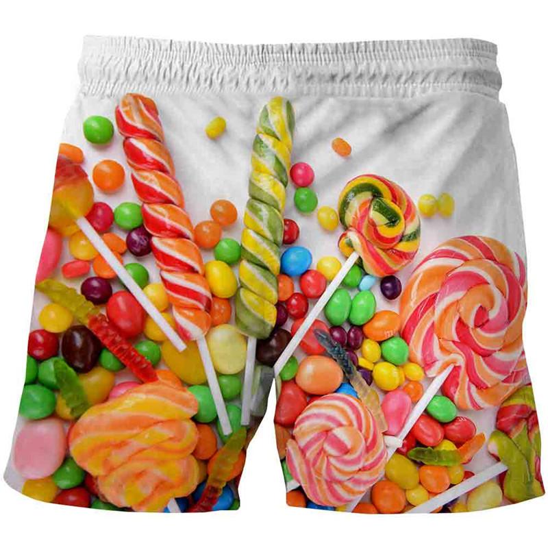 Men's Shorts Summer Color Candy 3D Printing Casual Beach Quick-drying Fashion Lollipop Street Unisex Sports S-5XL, White;black
Men's Shorts Summer Color Candy 3D Printing Casual Beach Quick-drying Fashion Lollipop Street Unisex Sports S-5XL, White;black