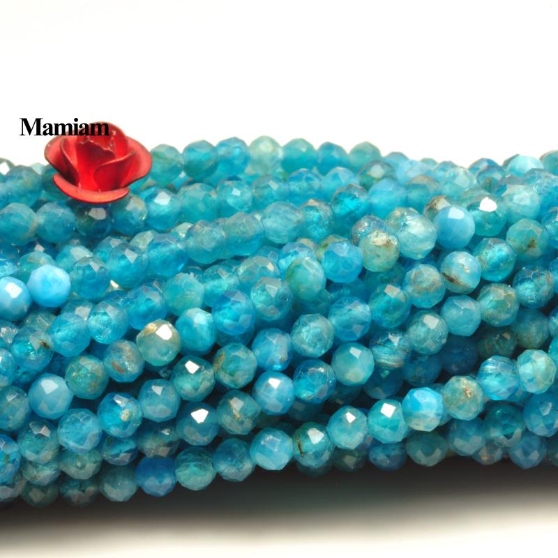 Other Mamiam Natural Blue Apatite Faceted Round Beads 3mm Smooth Loose Stone Diy Bracelet Necklace Jewelry Making Gemstone Gift Design
Other Mamiam Natural Blue Apatite Faceted Round Beads 3mm Smooth Loose Stone Diy Bracelet Necklace Jewelry Making Gemstone Gift Design