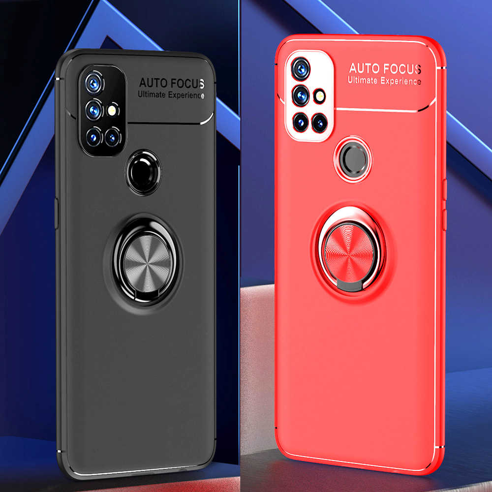 For OnePlus Nord N10 5G Shockproof Finger Ring Case For OnePlus Nord N100 Soft Silicone Full Protective Cover Stand Holder Cases
For OnePlus Nord N10 5G Shockproof Finger Ring Case For OnePlus Nord N100 Soft Silicone Full Protective Cover Stand Holder Cases