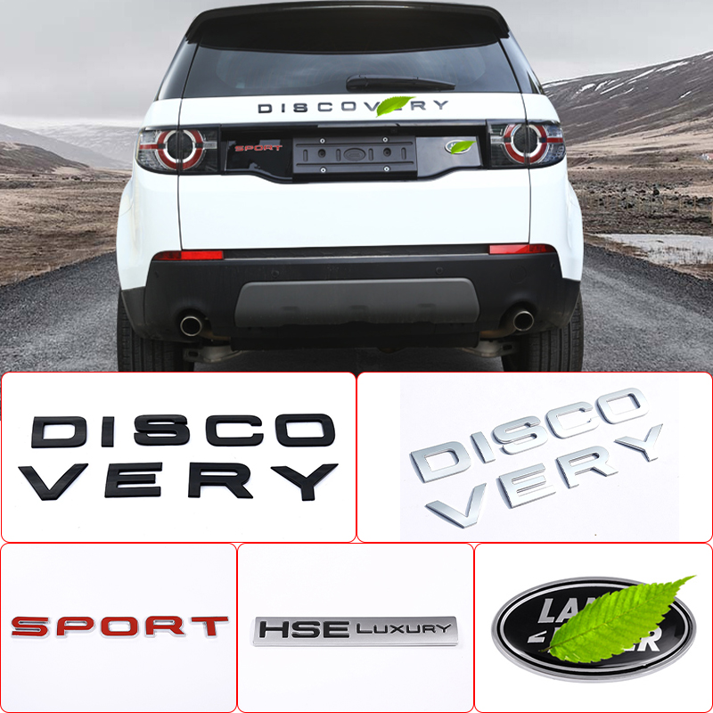 ABS Chrome Emblem Car Styling Hood Trunk Letters Logo Badge Trim Sticker For Land Rover Discovery Sport Discovery4 Discovery5
ABS Chrome Emblem Car Styling Hood Trunk Letters Logo Badge Trim Sticker For Land Rover Discovery Sport Discovery4 Discovery5