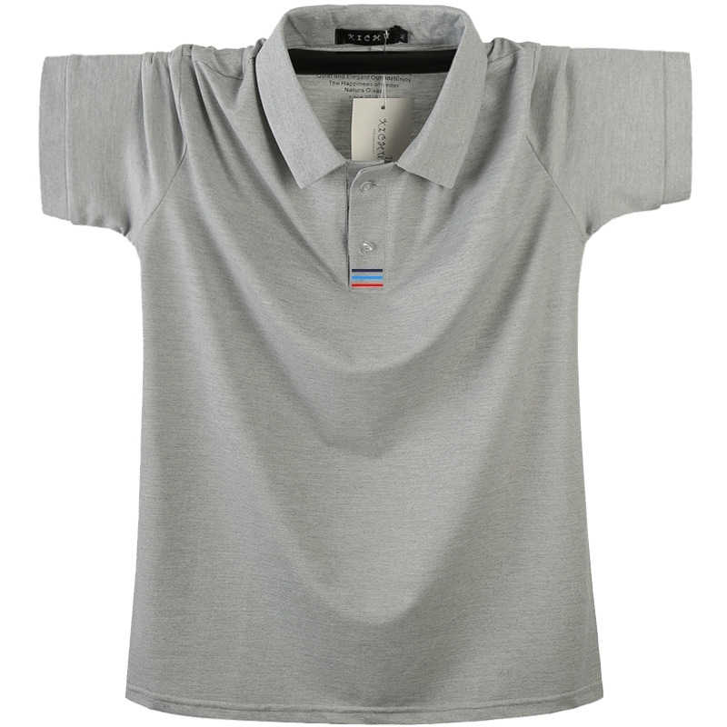 Fat short sleeve polo shirt plus large summer loose cotton trend men's T-shirt Lapel fat man 6xl, White;black
Fat short sleeve polo shirt plus large summer loose cotton trend men's T-shirt Lapel fat man 6xl, White;black