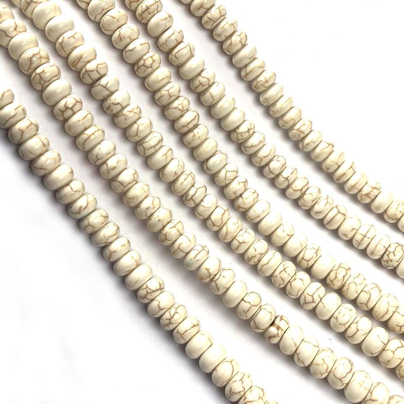 Other Abacus Shape White Turquoises Stone Loose Beads For Jewelry Making DIY Bracelet Necklace Earring Accessories Women Gift
Other Abacus Shape White Turquoises Stone Loose Beads For Jewelry Making DIY Bracelet Necklace Earring Accessories Women Gift