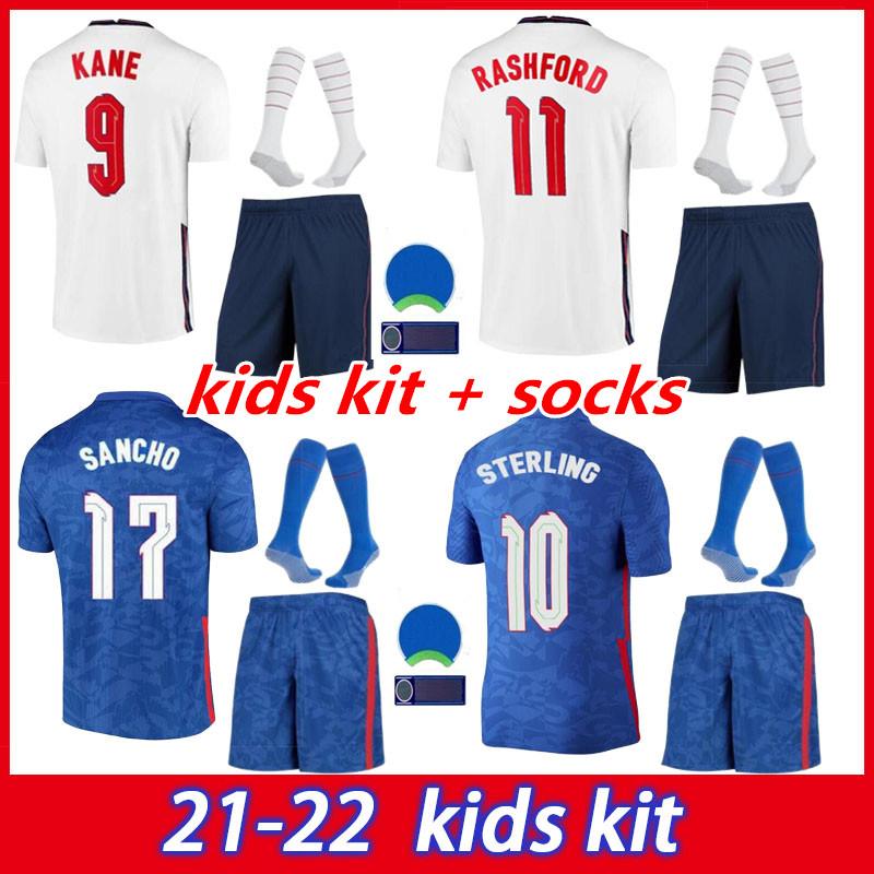 kids kit 2021 2022 ENGLAND soccer jersey sets KANE STERLING RASHFORD SANCHO HENDERSON BARKLEY MAGUIRE 21 22 national football shirts uniforms, Black
kids kit 2021 2022 ENGLAND soccer jersey sets KANE STERLING RASHFORD SANCHO HENDERSON BARKLEY MAGUIRE 21 22 national football shirts uniforms, Black