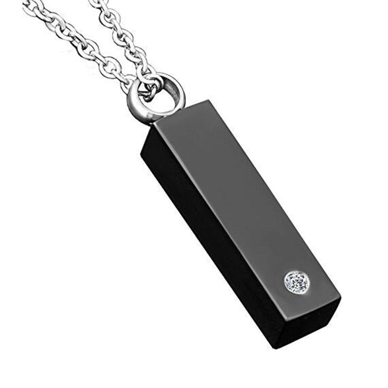 Pendant Necklaces Stainless Steel CZ Women Necklace Memorial Cremation Ashes Urn Colgante De Collar Locket Bone Ash Jewelry
Pendant Necklaces Stainless Steel CZ Women Necklace Memorial Cremation Ashes Urn Colgante De Collar Locket Bone Ash Jewelry
