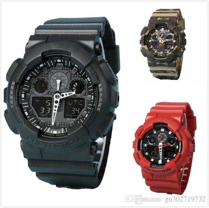 Original shock watches mens sport wr200ar g watch Army Military Shocking Waterproof Watch all pointer work Digital Wristwatch 10 colors, Slivery;brown
Original shock watches mens sport wr200ar g watch Army Military Shocking Waterproof Watch all pointer work Digital Wristwatch 10 colors, Slivery;brown