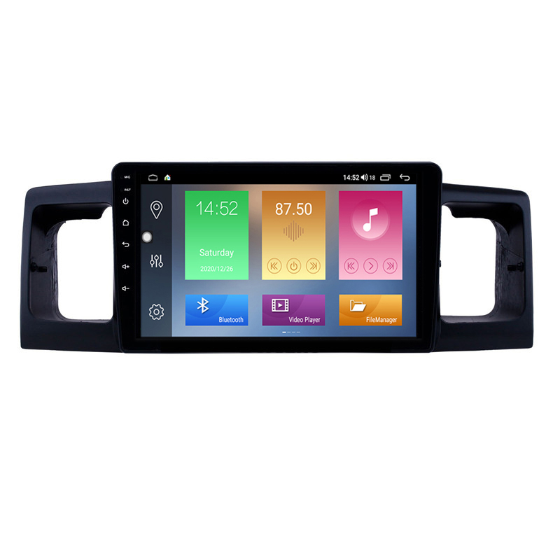Car Dvd Touch Screen Android Stereo Radio Multimedia Player Gps for Toyota Corolla/BYD F3 2013 with WIFI Bluetooth Music USB Mirror Link RearView Came