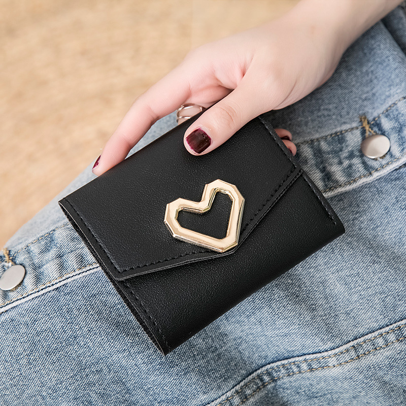 HBP Women's Wallets 2021 New Love Decorative Wallet Ladies Hand Bag Change Card Package Foreign Trade Coin Purses Wholesale