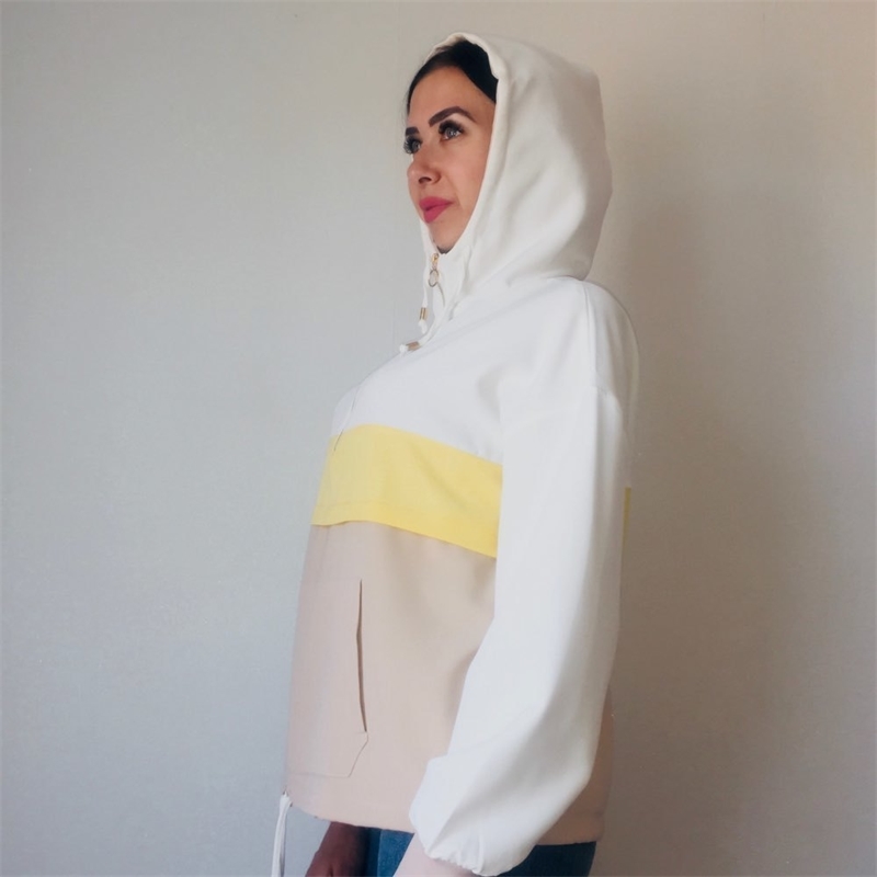 New Summer Sport Gym Jackets Fall Breathable Cotton Women Tops Jackets with Hooded Rain Protection Tops Jackets Clothing T200212